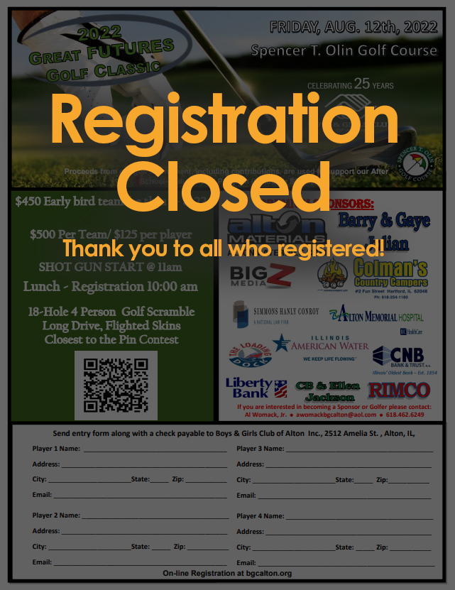 Golf Classic event registration is closed